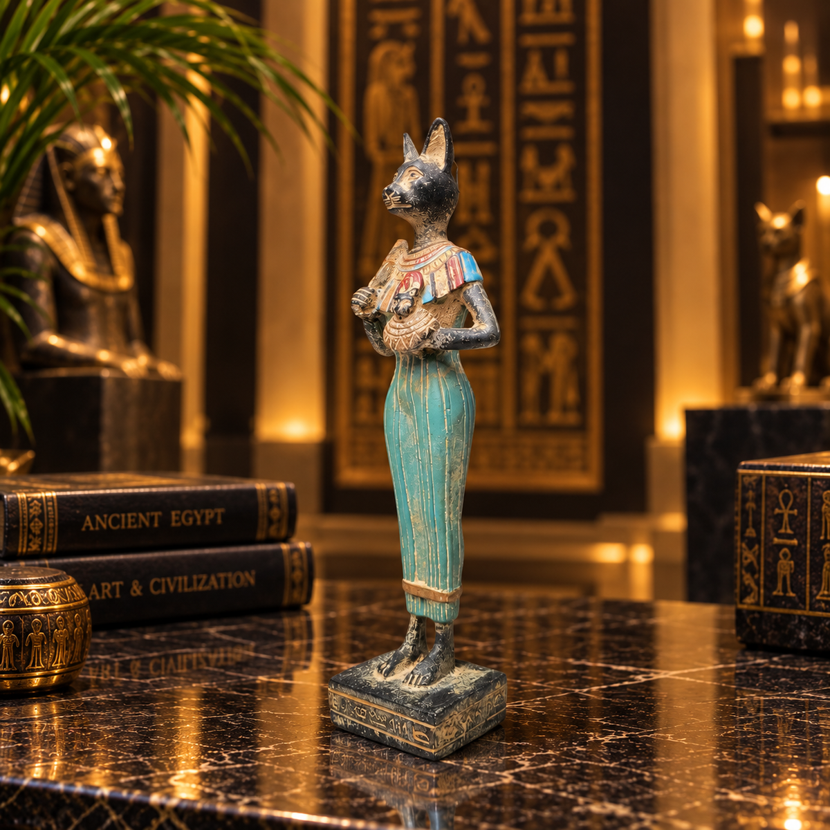 Figura de Bastet Egipcia – La Diosa de la Protección y la Familia