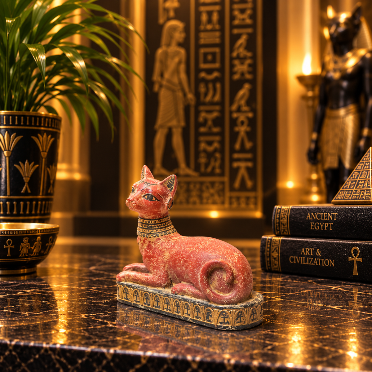 Figura de Bastet Egipcia – La Diosa de la Protección y el Hogar