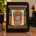 Libreta de Dibujo en Cuero de Camello – Arte y Tradición del Antiguo Egipto
