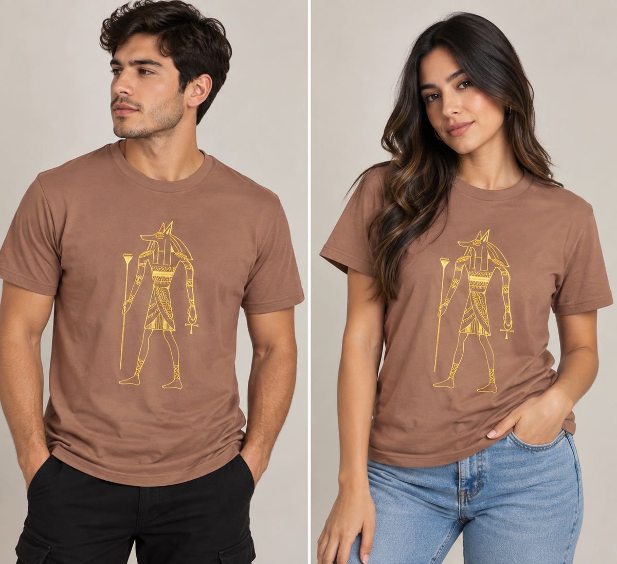 Camiseta Unisex de Algodón – Colección Iconos Egipcios
