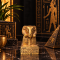 Busto de Knum en Baño de Oro – El Señor de las Cataratas