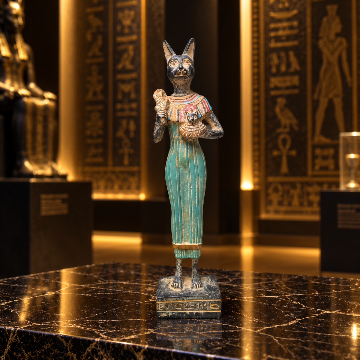 Figura de Bastet Egipcia – La Diosa de la Protección y la Familia