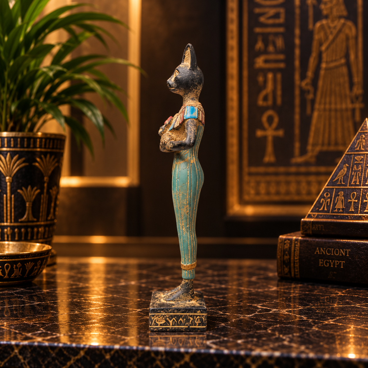 Figura de Bastet Egipcia – La Diosa de la Protección y la Familia