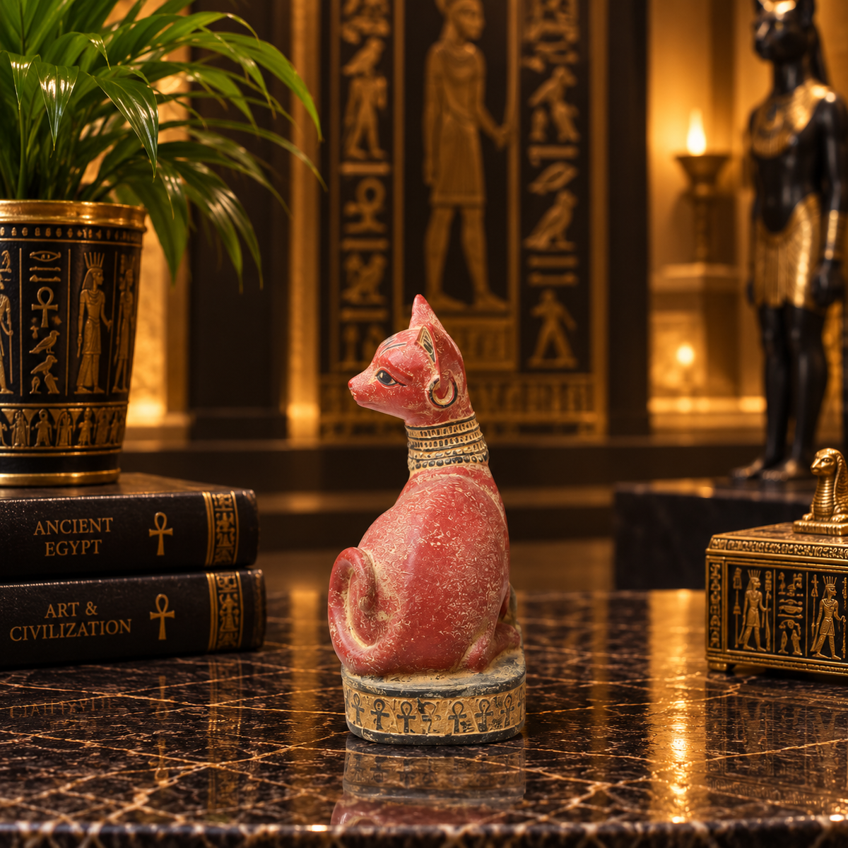 Figura de Bastet Egipcia – La Diosa de la Protección y el Hogar