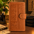 Cartera de Cuero de Camello – Elegancia y Tradición Egipcia