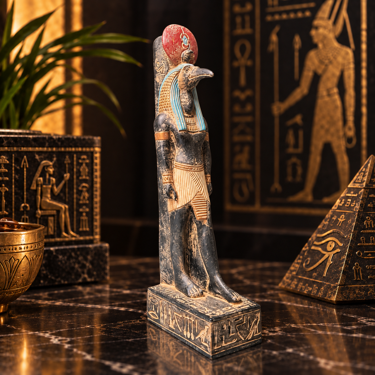 Estatua del Dios Thot – Señor de la Sabiduría y la Escritura