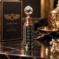 Frasco Perfumero de Lujo Bronce – Estilo Antiguo Egipto (10 ml)